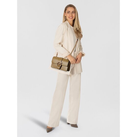 PINKO Love One Umhängetasche Leder 21 cm