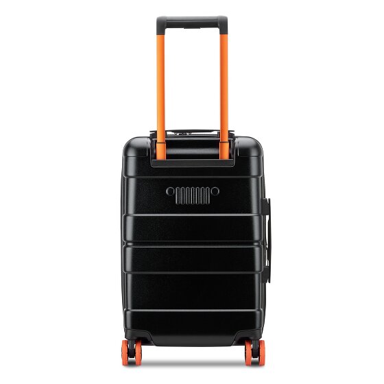 Jeep JH002B 4 Rollen Kabinentrolley XL 55 cm mit Dehnfalte