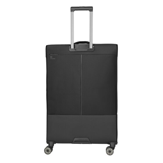 Travelite Crosslite 4 Rollen Trolley XL 81 cm mit Dehnfalte