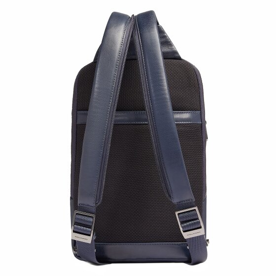 Piquadro Monospalla Umhängetasche Leder 31 cm