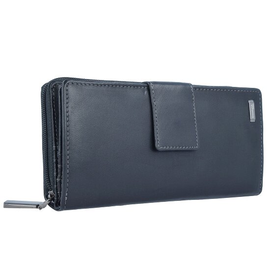 Greenland Nature Black Nappa Geldbörse RFID Leder 20 cm