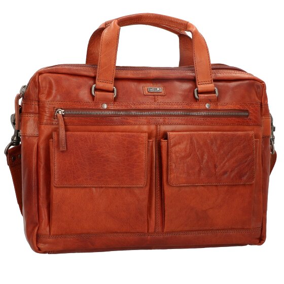 Spikes & Sparrow Aktentasche Leder 41 cm Laptopfach