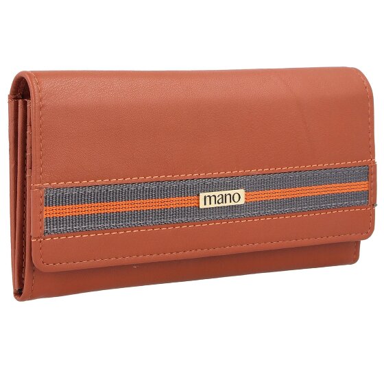 mano Don Leonardo Geldbörse RFID Leder 18 cm