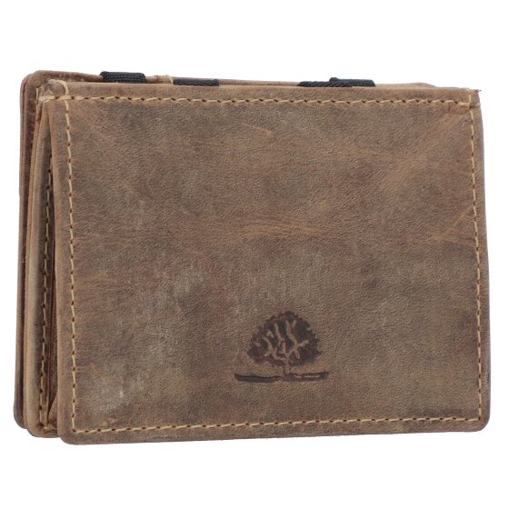 Greenburry Vintage Geldbörse Leder 7.5 cm