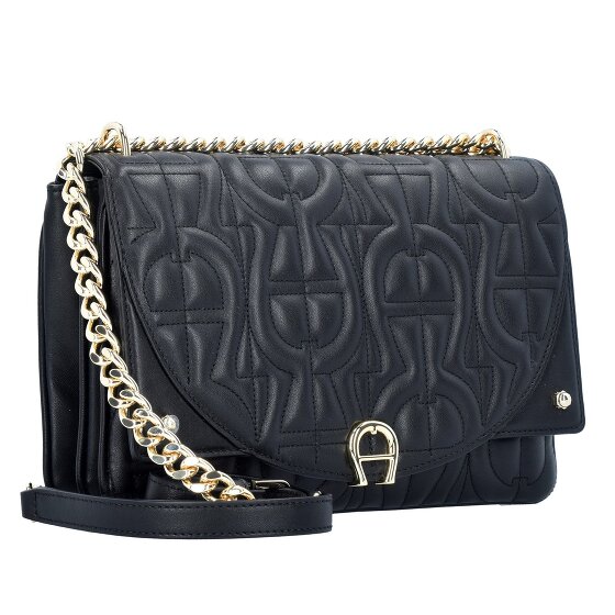 AIGNER Diadora Umhängetasche Leder 26 cm