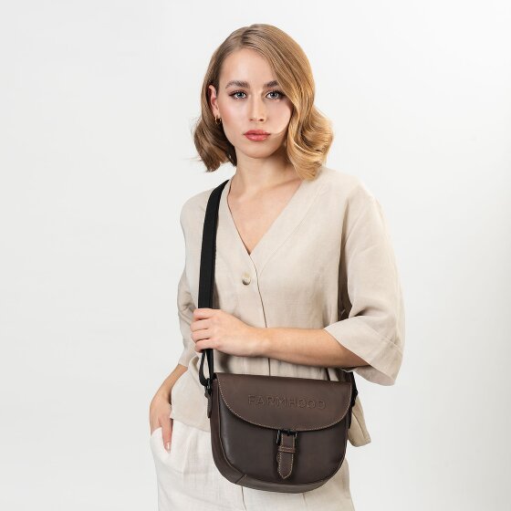 Farmhood Nashville L Umhängetasche Leder 25 cm