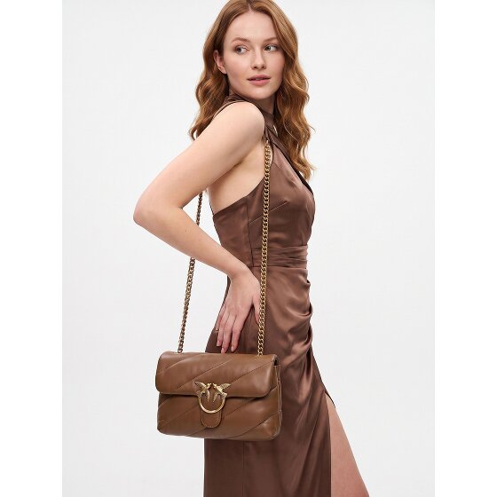 PINKO Love Puff Umhängetasche Leder 27 cm