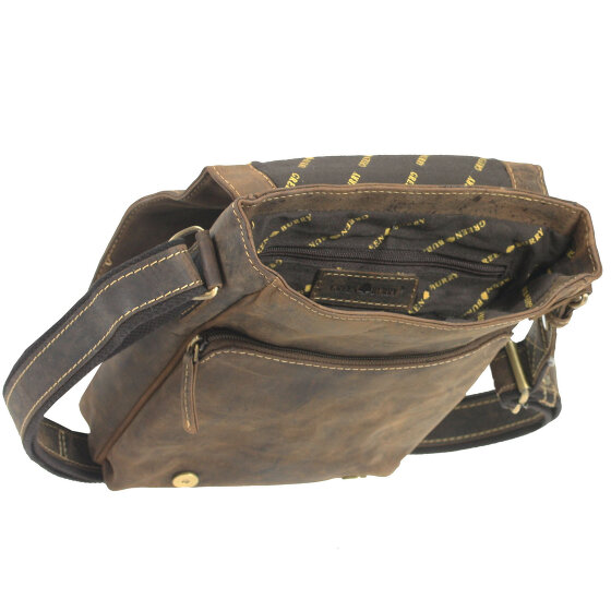 Greenburry Vintage Umhängetasche Leder 25 cm