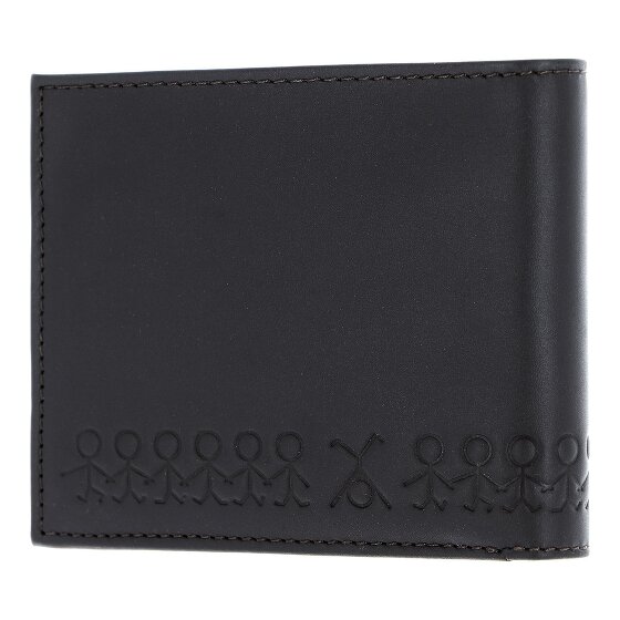 oxmox Leather Geldbörse RFID Schutz Leder 12 cm