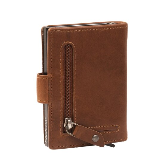 The Chesterfield Brand Wax Pull Up Kreditkartenetui RFID Schutz Leder 7 cm