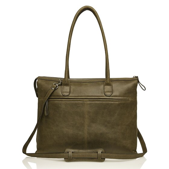 Castelijn & Beerens Carisma Schultertasche RFID Leder 40 cm Laptopfach