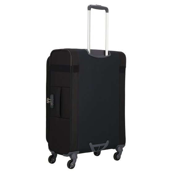 Samsonite Citybeat 4 Rollen Trolley 66 cm mit Dehnfalte