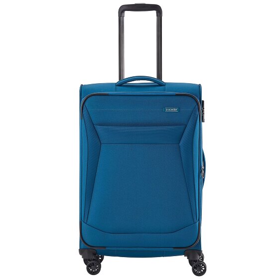 Travelite Chios 4 Rollen Kofferset 3-teilig mit Dehnfalte