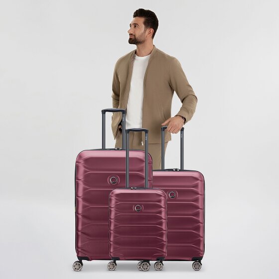 Delsey Paris Meteor 4 Rollen Kofferset 3-teilig mit Dehnfalte