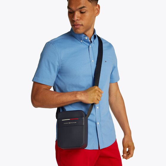 Tommy Hilfiger TH Foundation Mini Bag Umhängetasche 16 cm Tommy Hilfiger TH Foundation Mini Bag Umhängetasche 16 cm