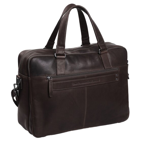 The Chesterfield Brand Wax Pull Up Aktentasche Leder 43 cm Laptopfach