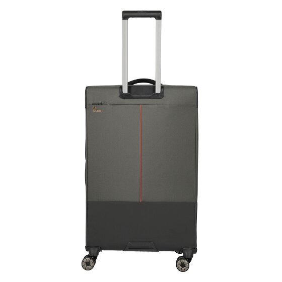 Travelite Crosslite 5.0 4 Rollen Trolley L 77 cm mit Dehnfalte