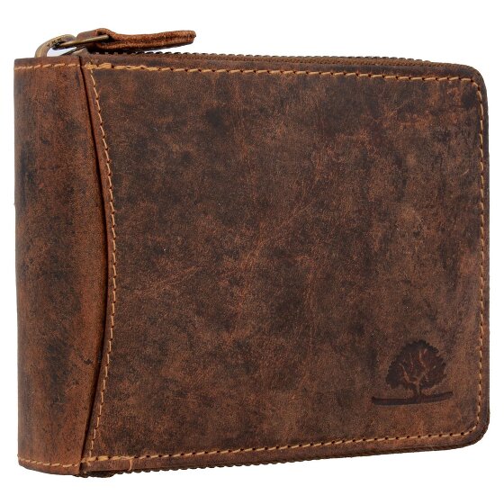 Greenburry Vintage Geldbörse Leder 13 cm