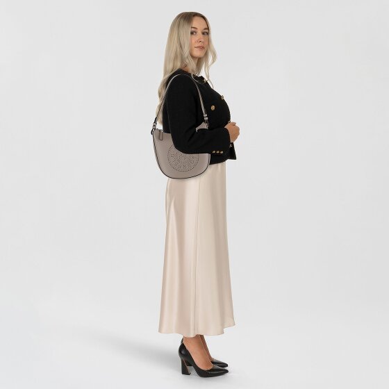 Karl Lagerfeld Circle Schultertasche Leder 24 cm