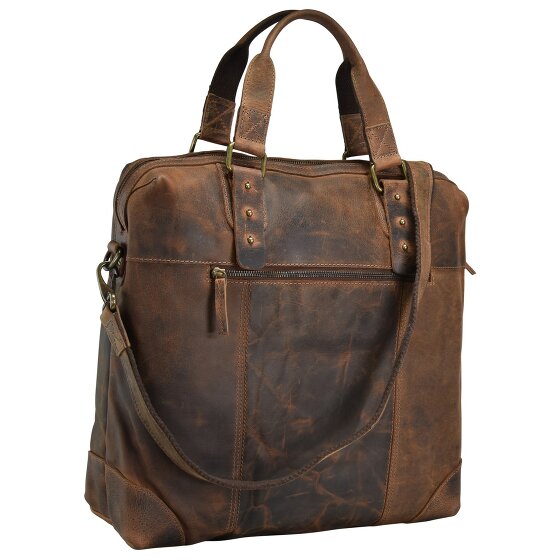 Greenland Nature Classic Handtasche Leder 37 cm