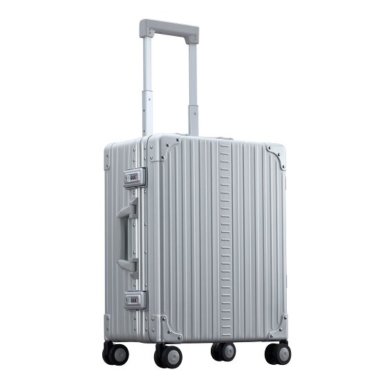 Aleon Traveler Domestic 4-Rollen Kabinentrolley Aluminium 55 cm