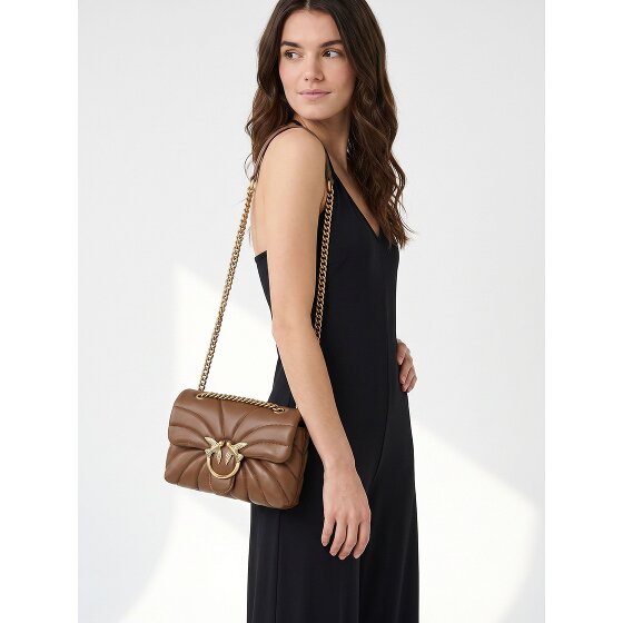 PINKO Love Puff Schultertasche Leder 23 cm