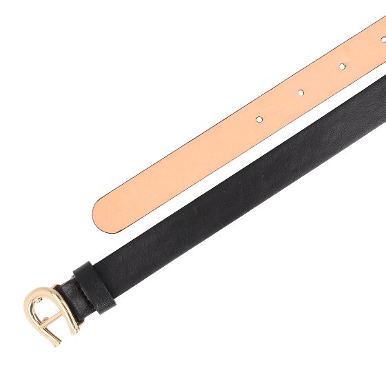 AIGNER Logo Gürtel Leder