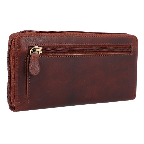 Greenburry Rugged Geldbörse RFID Schutz Leder 19 cm