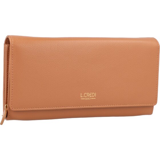 L.Credi Evelyn Geldbörse Leder 20 cm