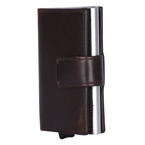 Maître Birkheim C-Three Kreditkartenetui RFID Schutz Leder 6.5 cm