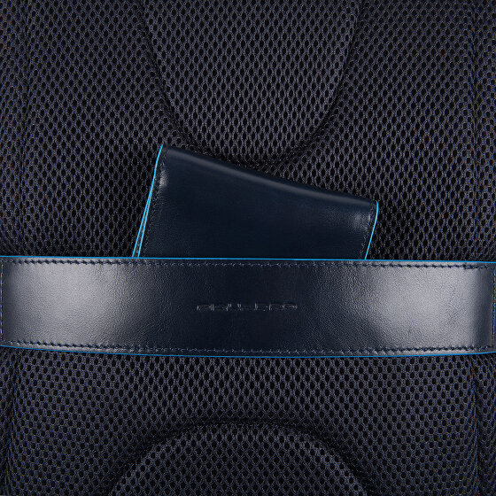 Piquadro Blue Square Revamp Rucksack RFID Leder 42 cm Laptopfach