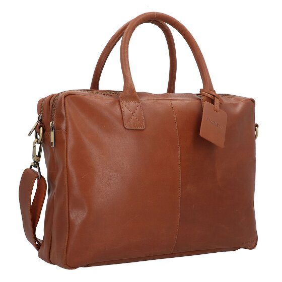 Burkely Vintage Taylor Aktentasche Leder 40 cm Laptopfach