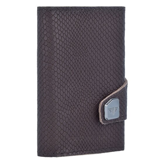 Tru Virtu Click & Slide Kreditkartenetui Geldbörse RFID Leder 6,5 cm