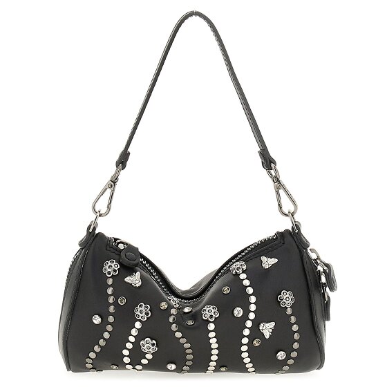 Gabs Pepita Schultertasche Leder 20 cm mit Dehnfalte