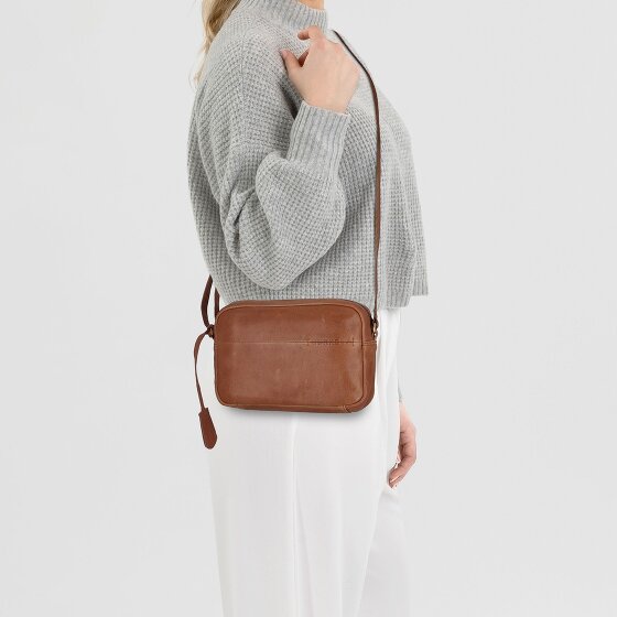 Burkely Natural Norah Umhängetasche Leder 22 cm