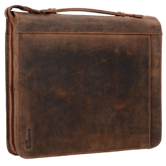 Greenland Nature Montenegro Collegemappe Leder 34 cm Greenland Nature Montenegro Collegemappe Leder 34 cm