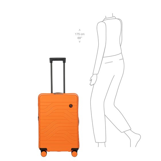 Bric's BY Ulisse 4-Rollen Trolley 65 cm