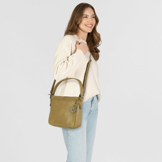 Harbour 2nd Soft Weaving Schultertasche Leder 24 cm