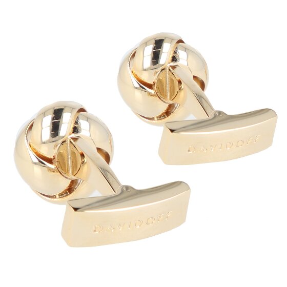 Davidoff Essentials Manschettenknöpfe Messing 1.5 cm Davidoff Essentials Manschettenknöpfe Messing 1.5 cm