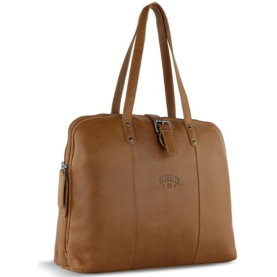 Klondike 1896 Gold Charles Aktentasche Leder 37 cm Laptopfach