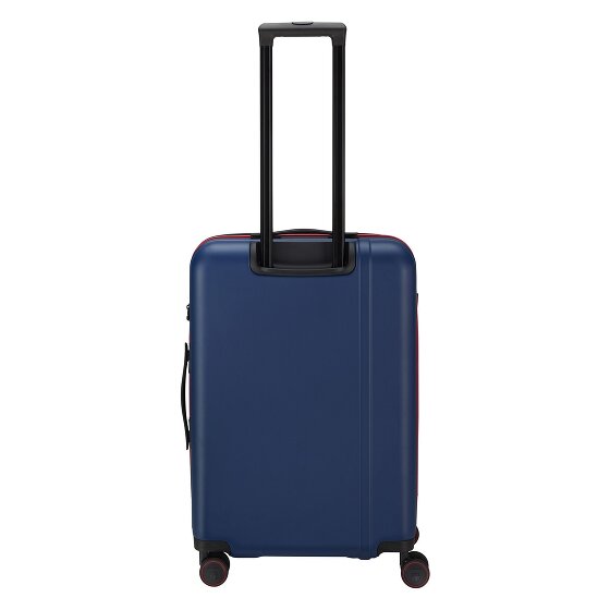 Travelite travelite x NFL 4 Rollen Trolley M 67 cm mit Dehnfalte