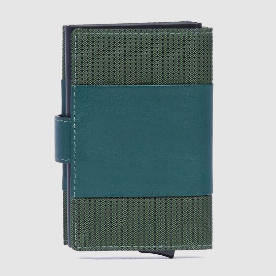 Piquadro PQ-Earth Kreditkartenetui RFID Schutz Leder 6.5 cm