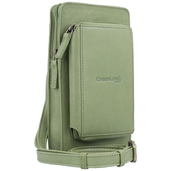 Greenland Nature Nature Soft Handytasche Geldbörse Leder 11 cm