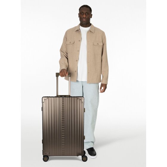 Aleon Traveler 4-Rollen Trolley Aluminium 67 cm