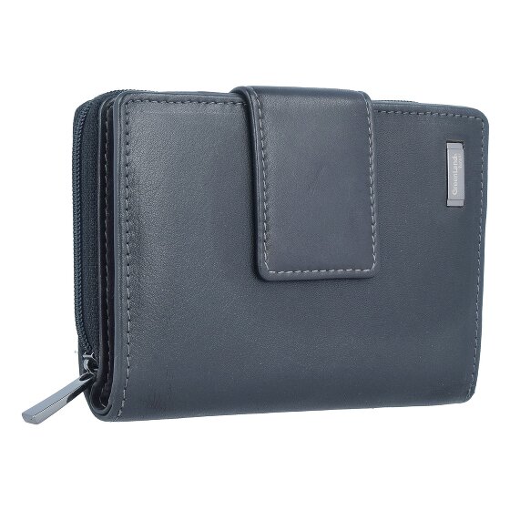Greenland Nature Black Nappa Geldbörse RFID Leder 9,5 cm