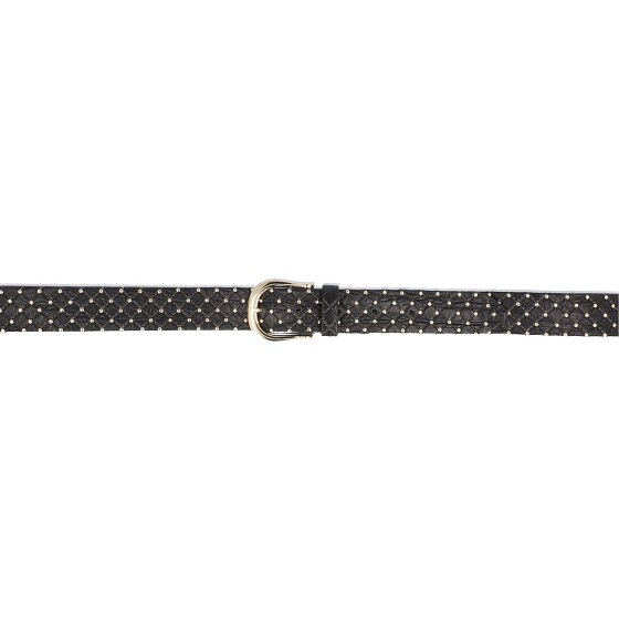 b.belt Lina Gold Nietengürtel Leder