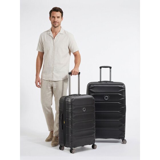 Delsey Paris Meteor 4-Rollen Kofferset M + L mit Dehnfalte