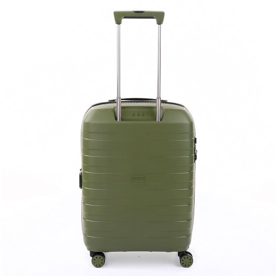 Roncato Box 4.0 4 Rollen Kabinentrolley 55 cm mit Dehnfalte
