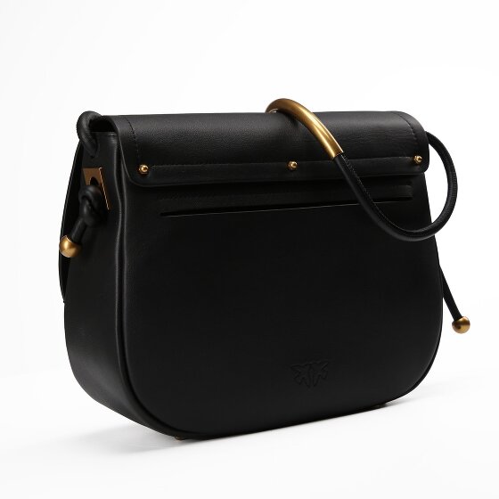 PINKO Saddle Umhängetasche Leder 27 cm