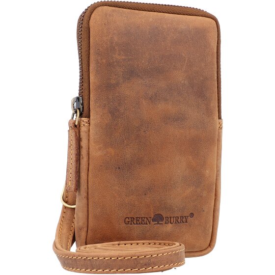 Greenburry Vintage Handytasche Leder 11 cm